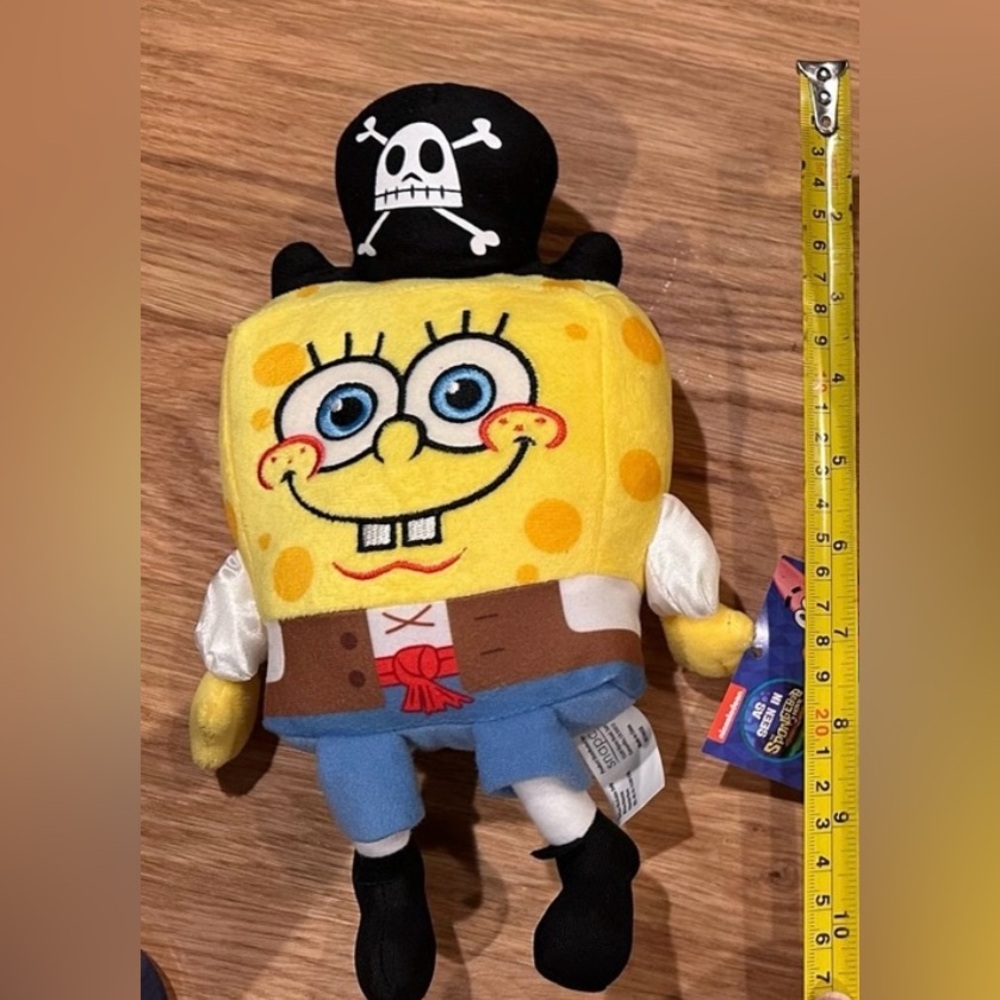SpongeBob movie popcorn bucket & plushie - Picture 2 of 4